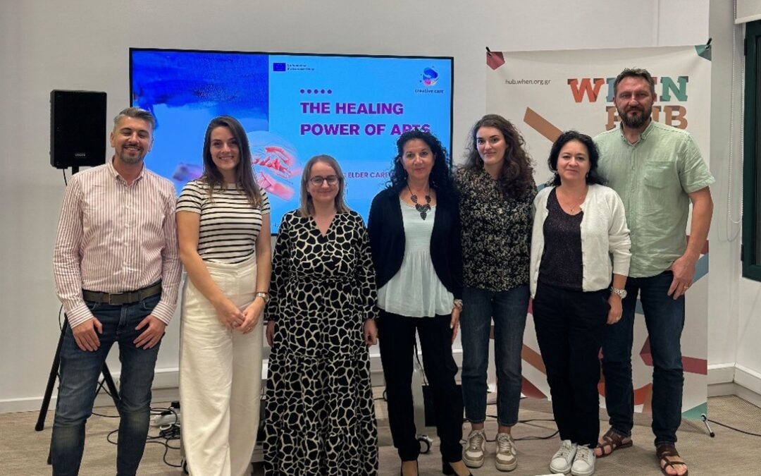 Newsletter 3: Creative Care Partnermeeting in Athen